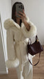 The Iconic Wool Coat with Detachable Fox Fur Trim